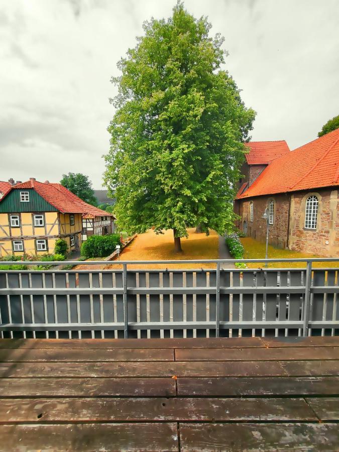 Gaestehaus Am Weser-Radweg Munden  Exterior photo